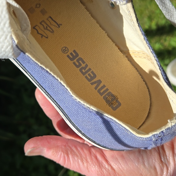 Converse ALL STAR Custom Chuck Taylor Low Top VIOLET NWOT Unisex - Picture 11 of 12